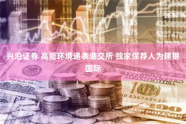 兴泊证券 高能环境递表港交所 独家保荐人为建银国际