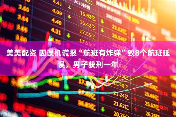 美美配资 因误机谎报“航班有炸弹”致8个航班延误，男子获刑一年